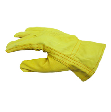 Chrome Leather Drivers Gloves for Mechanics and Outdoor Work, Offering Comfortable Fit and Protective Coverage